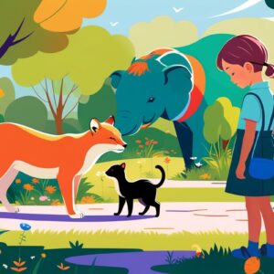 Исследование влияния природы и животных на развитие эмпатии у детей через практические занятия в саду или зоопарке