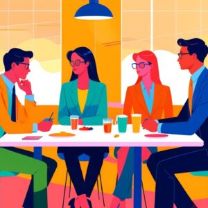 Исследование терапевтического влияния дружбы на производительность коллег в стрессовых ситуациях