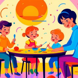 Как научить детей управлять своими эмоциями через совместное творчество и игровые практики в семейном кругу