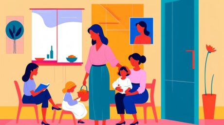 Роль современных матерей в преодолении супружеских кризисов через перераспределение семейных ролей