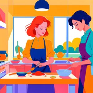 Эмоциональная кухня: как совместное приготовление пищи укрепляет связь и удовлетворяет потребности в общении и доверии