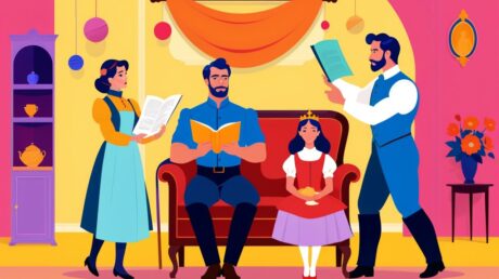 Ролевая картина: как семейный театр способствует гармонии и развитию индивидуальности супругов