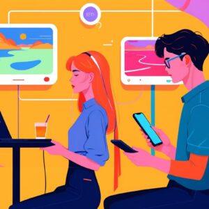 Исследование влияния цифровой зависимоcти на возрастные кризисы: как технологии изменяют восприятие отношений и свою ценность