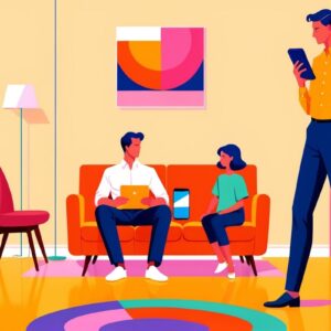 Влияние цифровых технологий на распределение семейных ролей и установление границ между личным и совместным временем