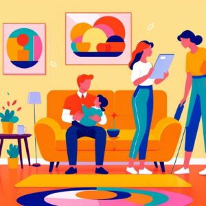 Роль эмоциональной поддержки в распределении домашних обязанностей и ее влияние на гармонию в семье