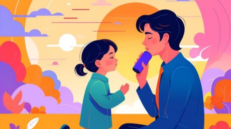 Как осознанное дыхание родителей может помочь детям преодолевать страхи и стрессы в сложные моменты жизни