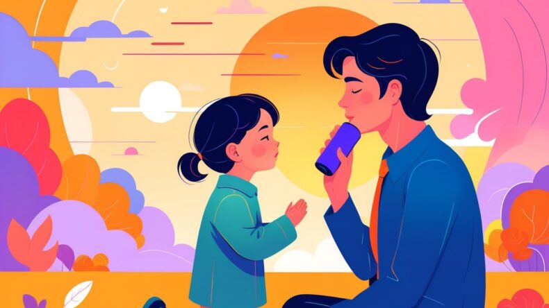 Как осознанное дыхание родителей может помочь детям преодолевать страхи и стрессы в сложные моменты жизни